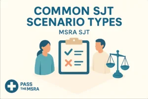 Common SJT Scenario Types MSRA