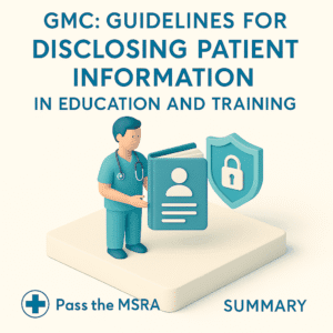 gmc disclosure for education and training