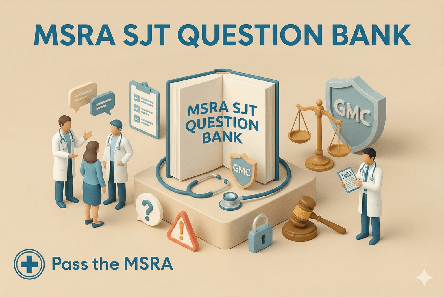 MSRA SJT question bank for UK doctors preparing for the situational judgement test