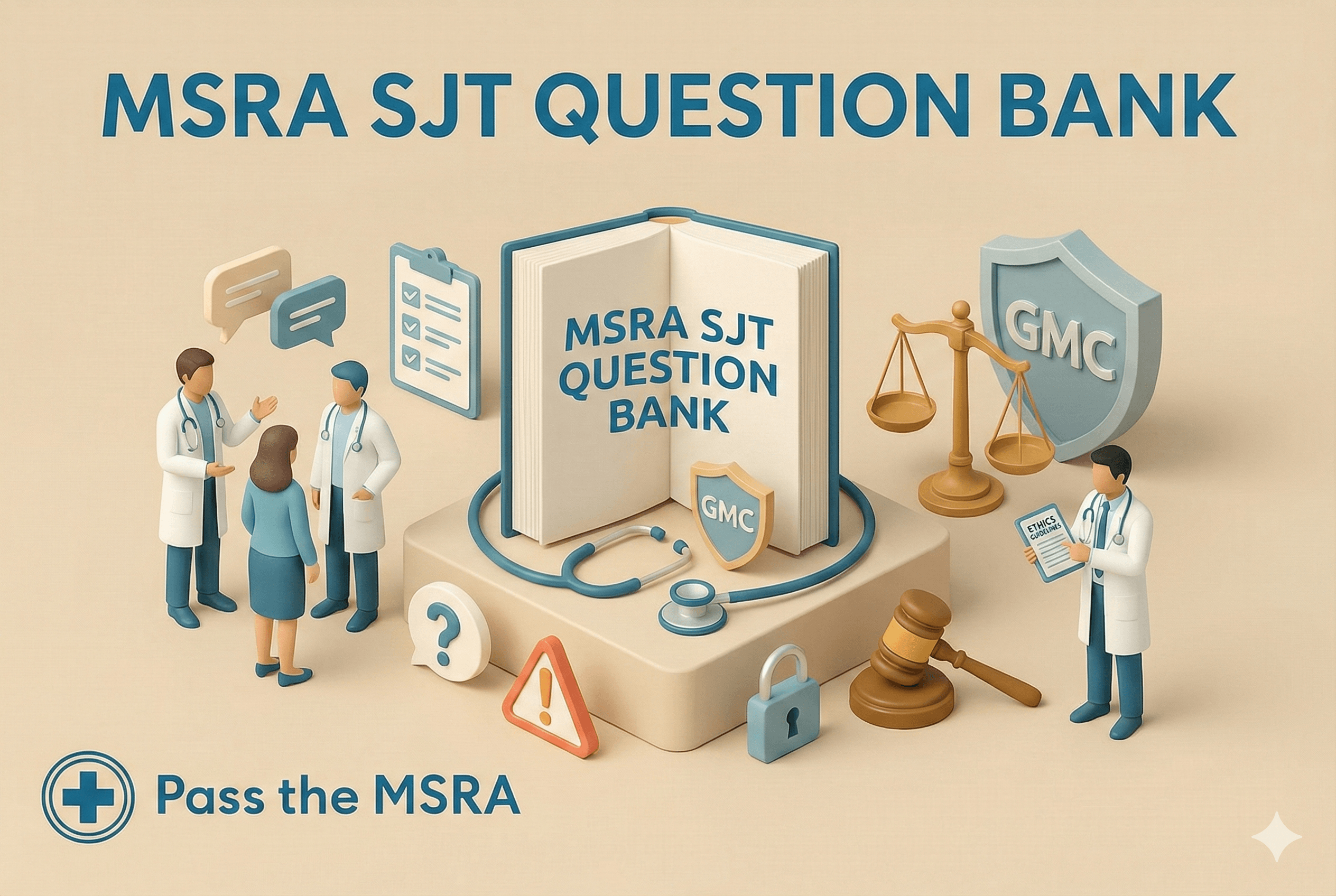 MSRA SJT Question Bank (Ranking + Priority Questions) 680Q